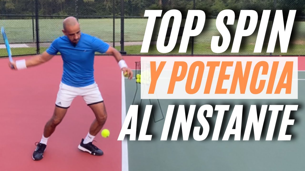 Peso y Top Spin AL INSTANTE para tu forehand y backhand