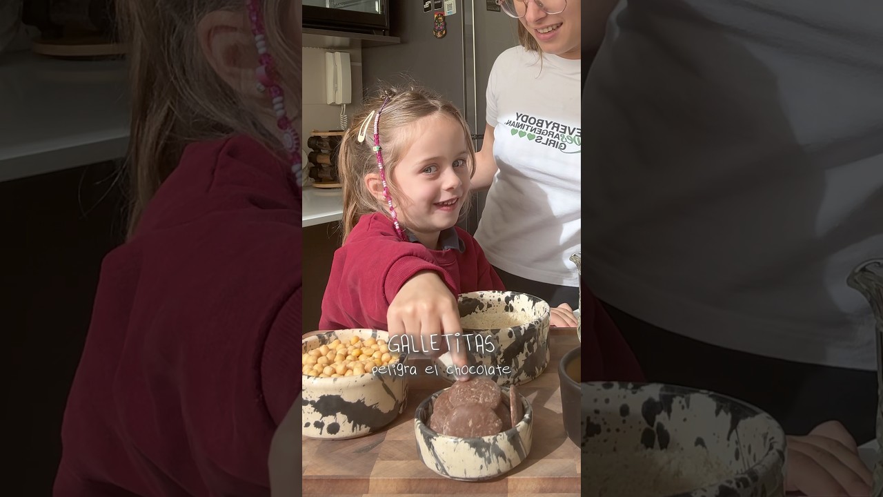 🍪Para el DÍA DEL NIÑO les traemos con el pequeño terremoto GALLETITAS DE CHOTOLATE🍫.