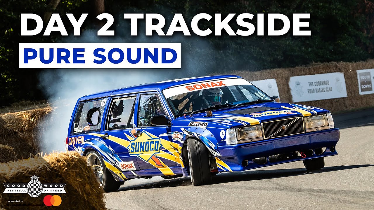 Pure unadulterated engine sounds | 2025 Festival of Speed | Trackside Friday