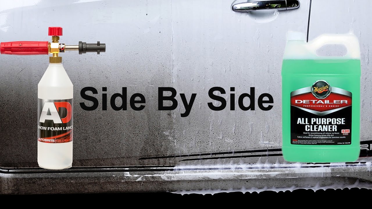 Snow Foam Lance Test : Meguiars All Purpose Cleaner