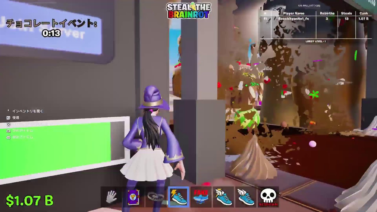 [fortnite/ブレインロット]参加型！Chocolate Grande Lucky Rotいる人ー！参加条件は概要欄！