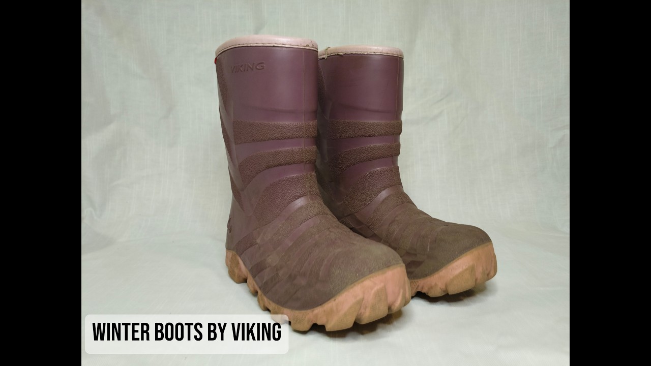 Cleaning $5 winter boots / ASMR (no talking)