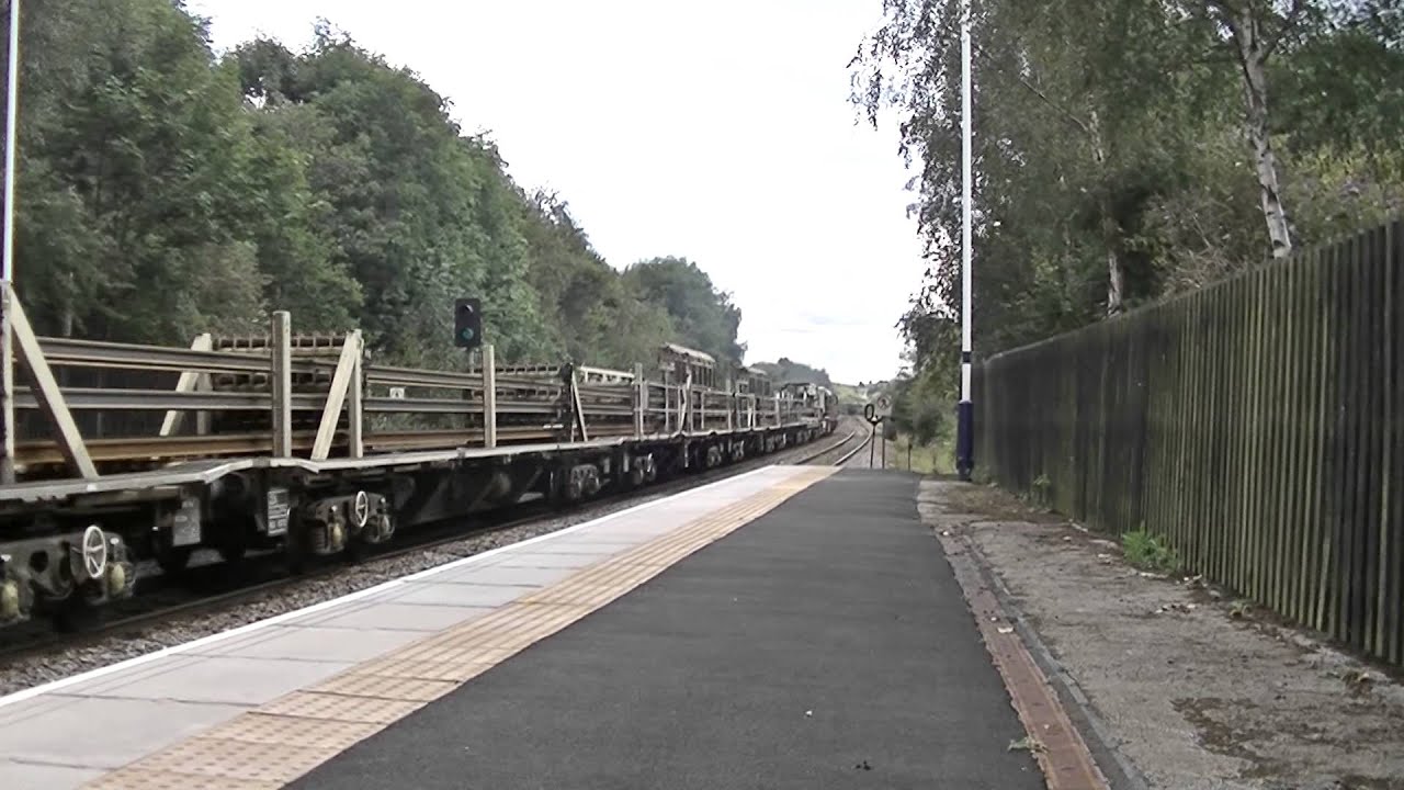 Direct Rail Services 20312 and 20304 demolish Mexborough on a loaded Rail Train