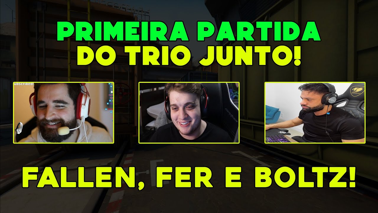 PRIMEIRA PARTIDA DO TRIO DO THE LAST DANCE NA GC! [FER, FALLEN E BOLTZ]