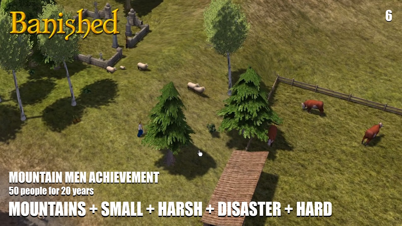 Banished Achievement Mountain Men (6/6)