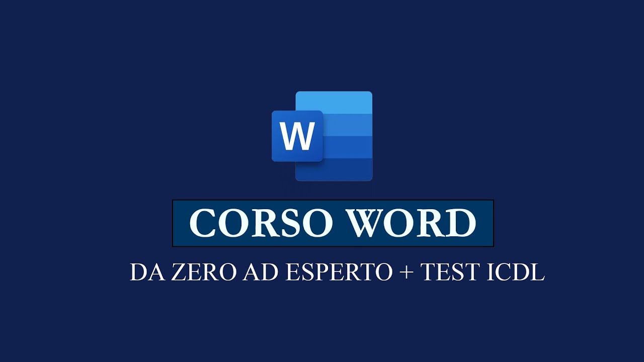 Simulazione Test ICDL (ex ECDL) per Word  #47 - TUTORIAL WORD 2025 ITALIANO