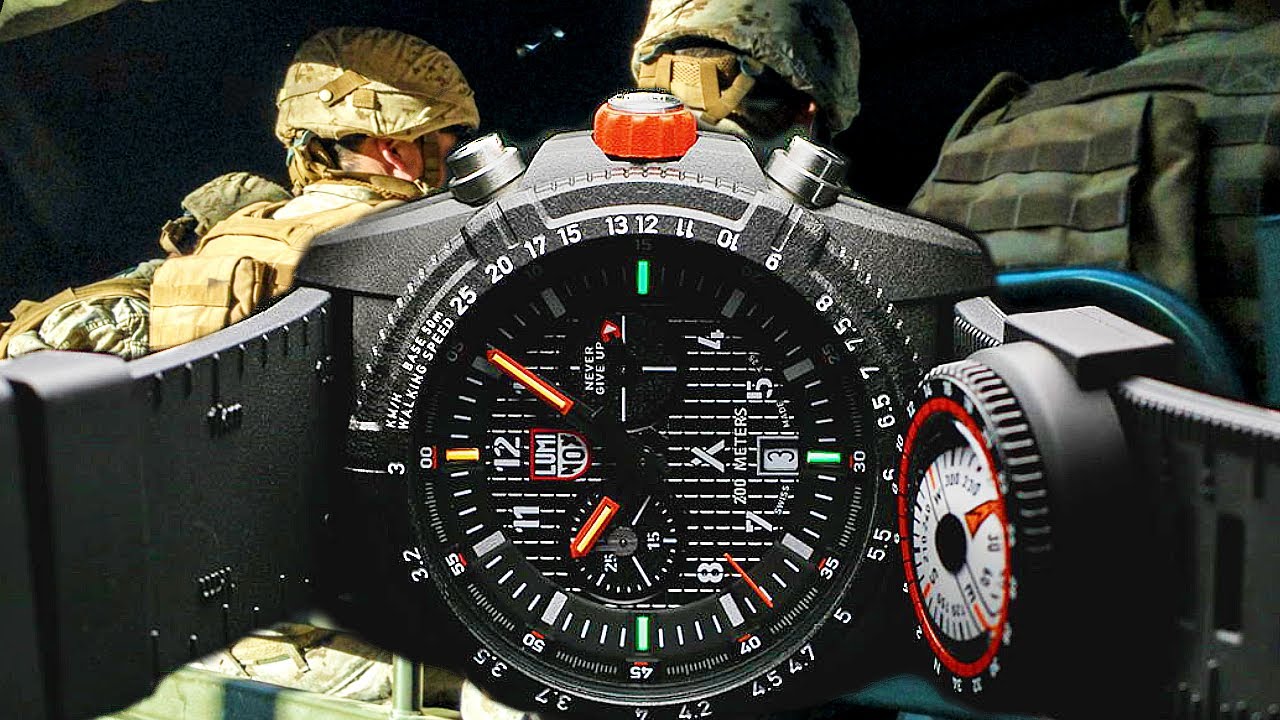 Часы военного класса — Luminox Bear Grylls Survival Land Series Carbonox — XB.3781.KM