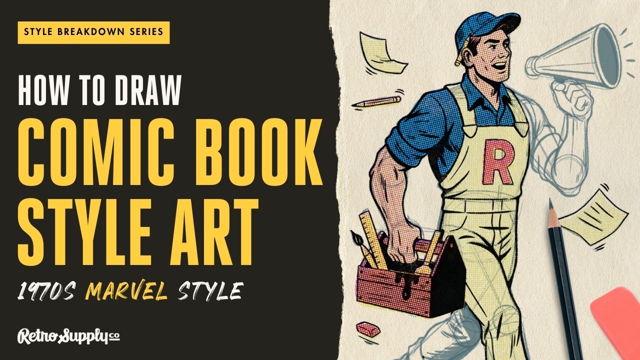 How to Draw in a Comic Book Style