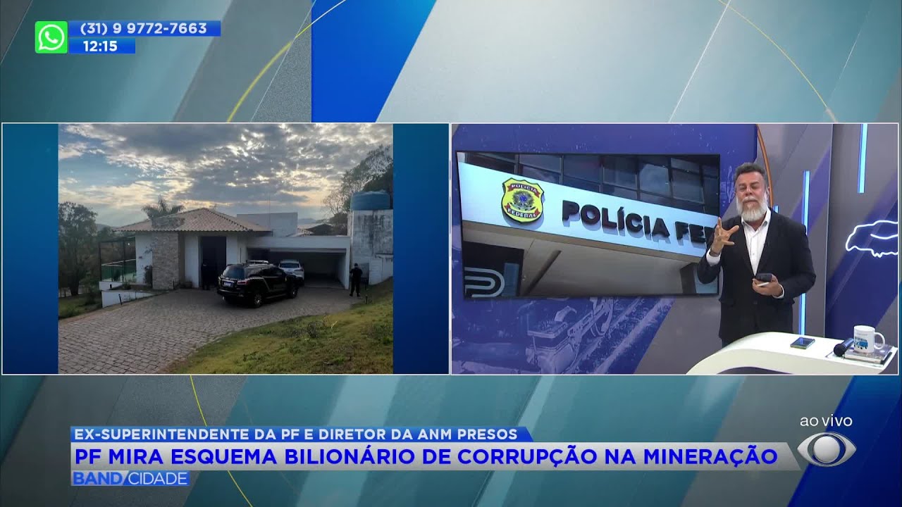 PF mira esquema bilionário de corrupção na Mineração