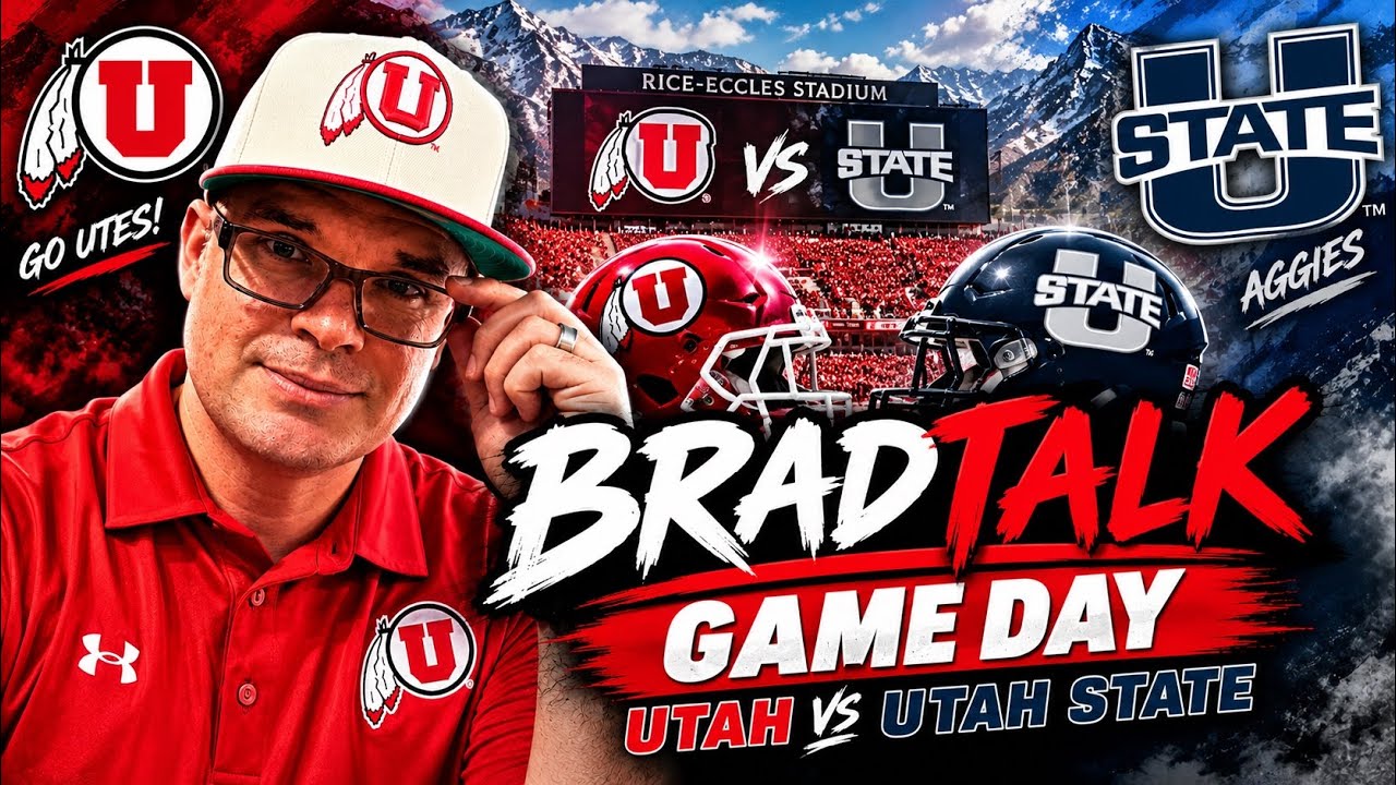 🏈 WELCOME TO BRADTALK! | UTAH FOOTBALL GAME DAY 