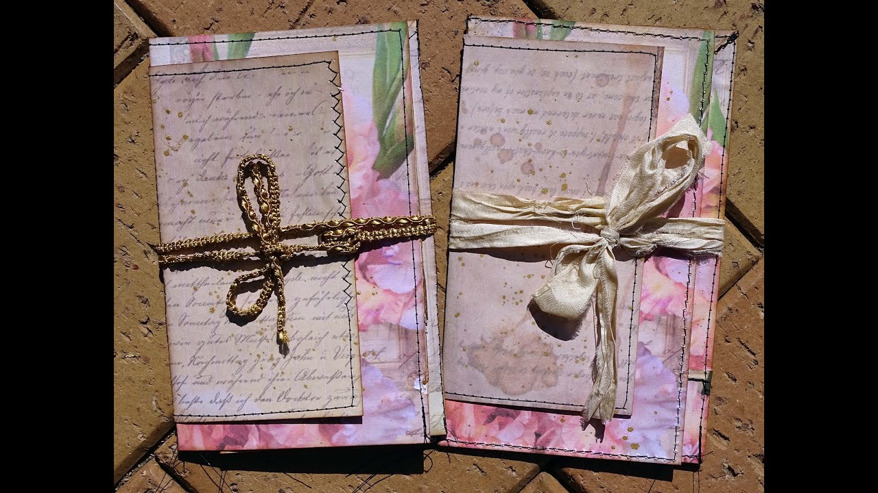 Gladioli Journal Part 2 Folio with extra flips #juliespapercraft #jjiioutwithabang ##junkjournaling