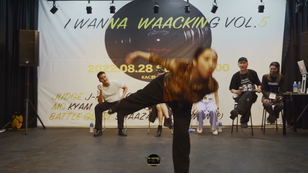 YUL VS REONA_ROUND OF 8_I WANNA WAACKING VOL.5