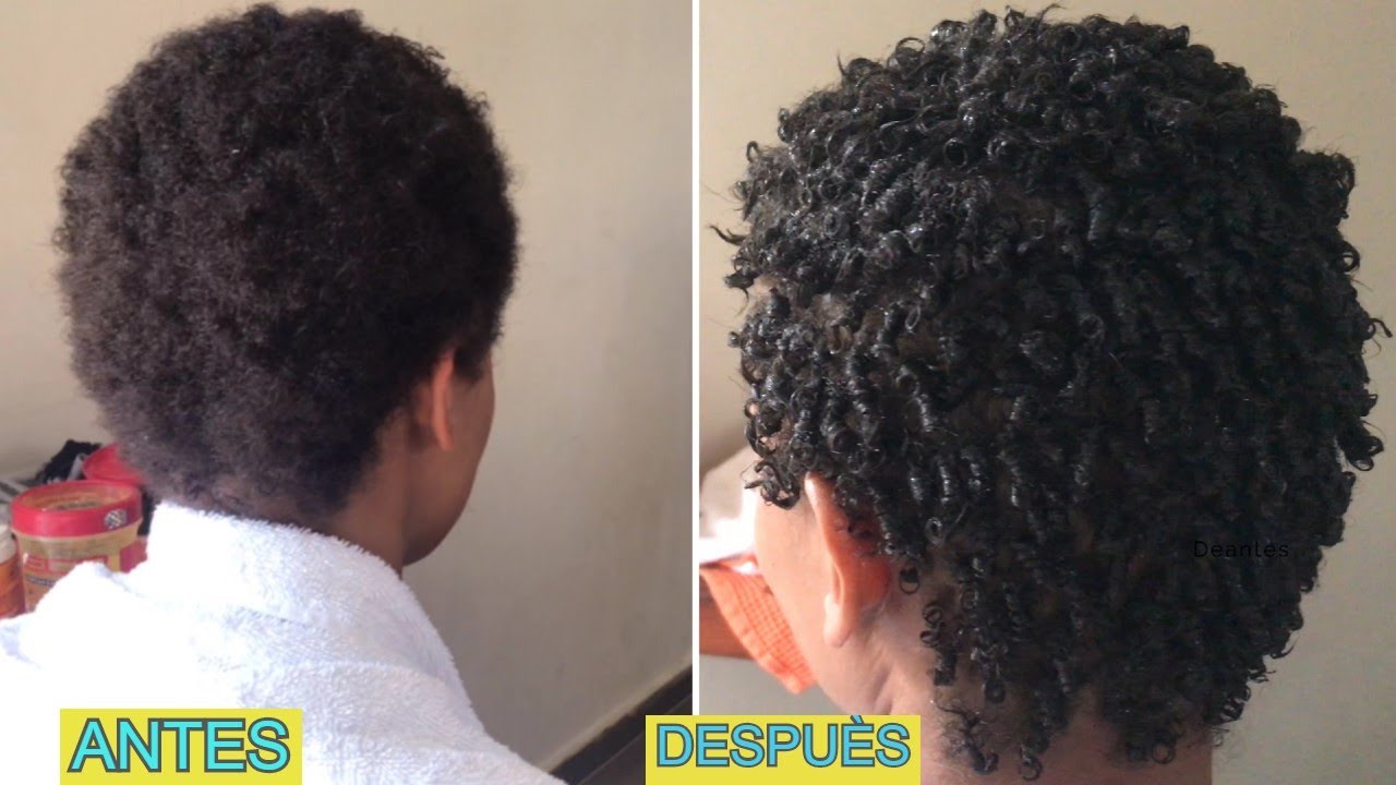 Como Definir Rizos en Cabello Afro Corto/ Rizos Perfectos / Luisanna_cf