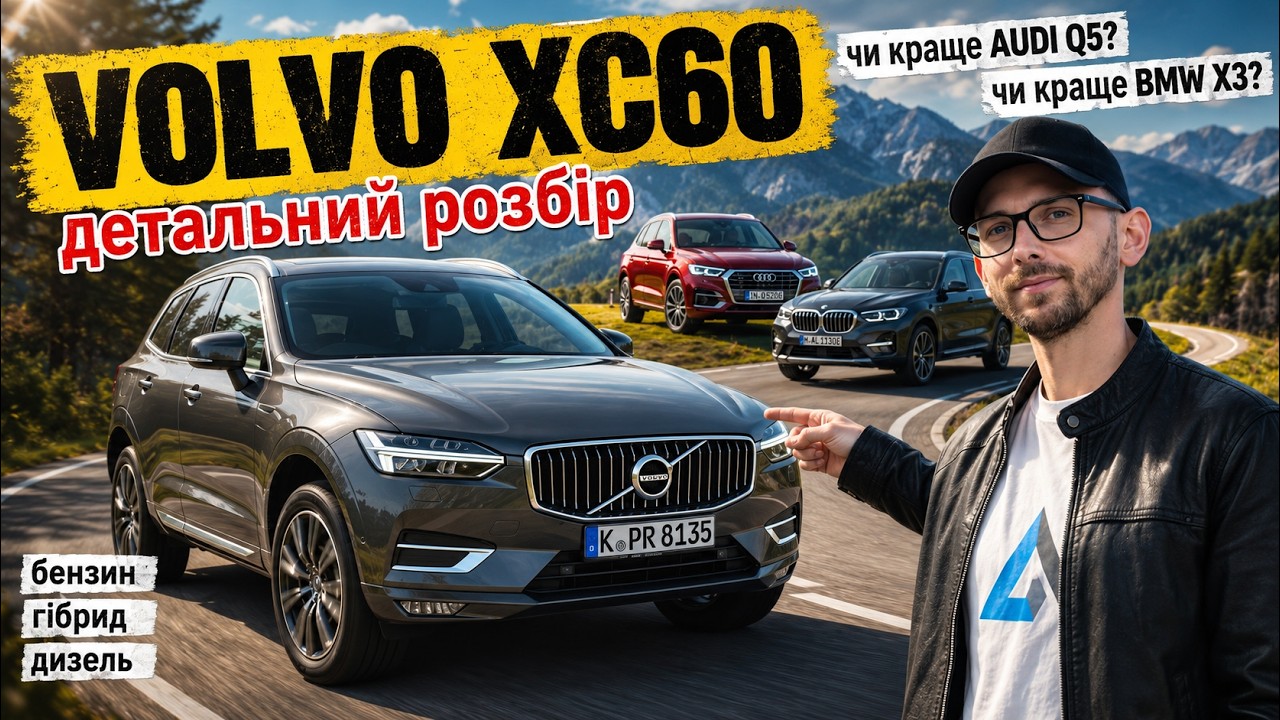 Volvo XC60, BMW X3 чи Audi Q5? Чесний розбір: що купити в 2026-му!