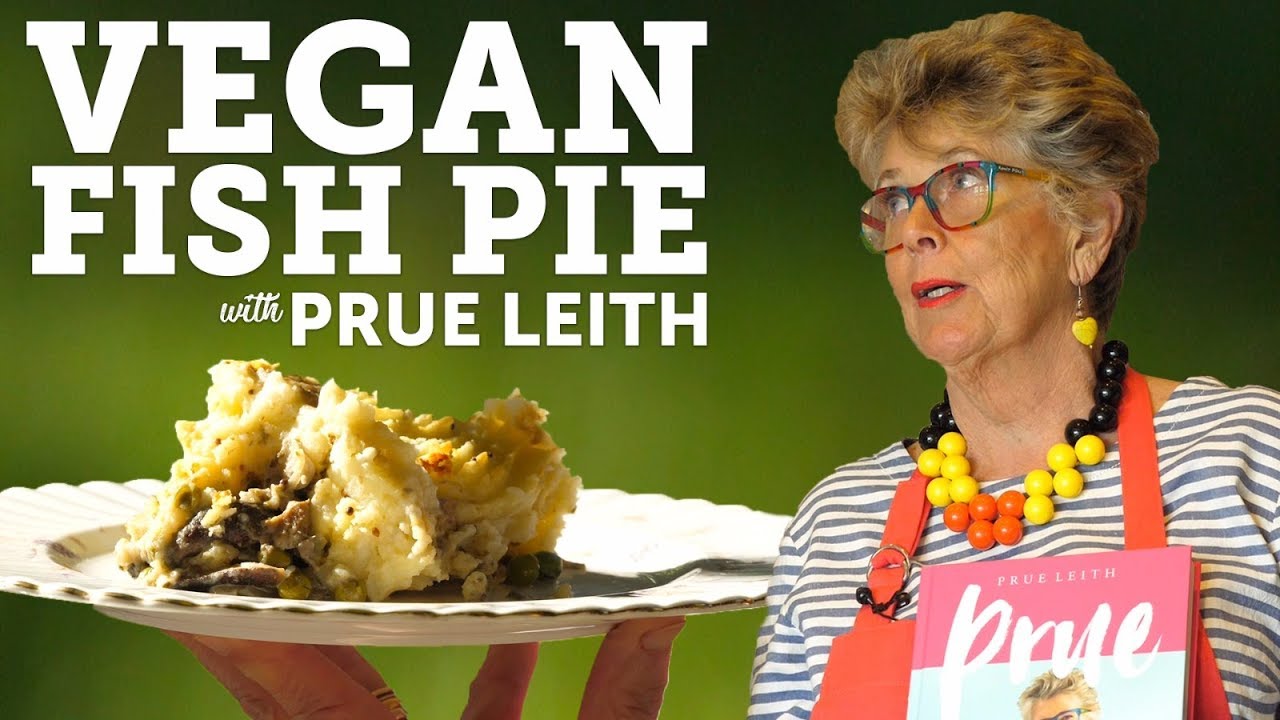 Cooking a VEGAN FISH PIE - with Prue Leith