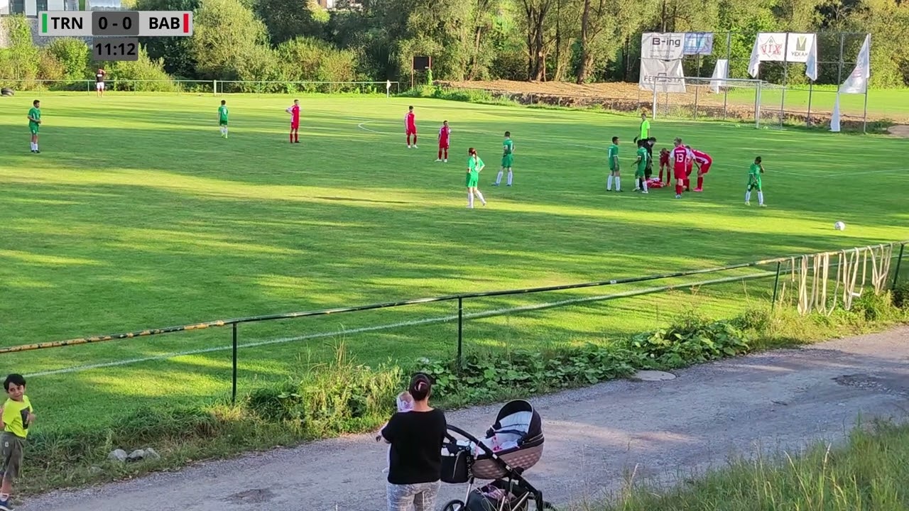Zápas U15 - Trnové 5 - 0 Babkov - 1. polčas, 8.9.2023