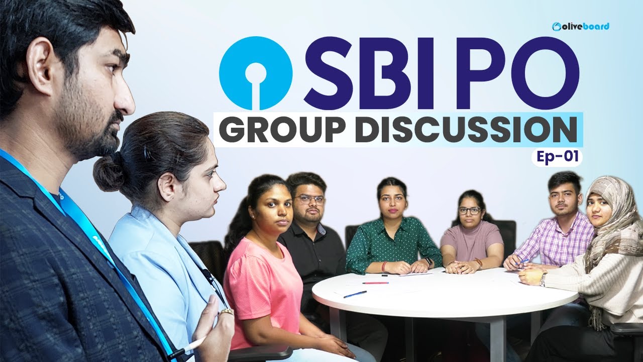 SBI PO Group Discussion 2025 | SBI PO GD Topics | SBI PO Group Exercise | Episode - 1