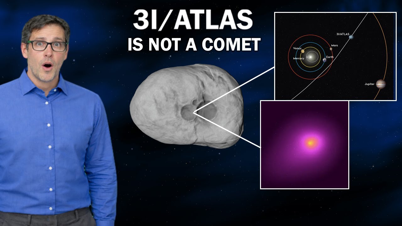 3I/ATLAS Is Not a Comet, According to New Hubble and James Webb Findings