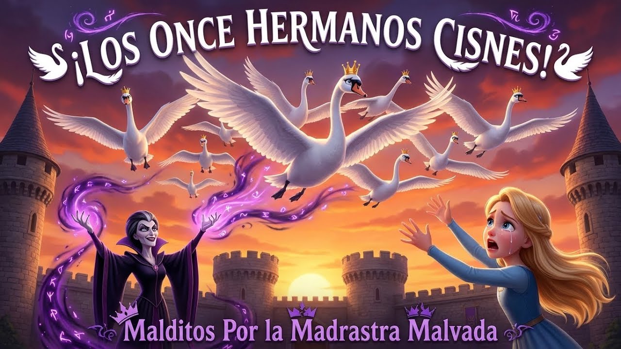 Los Cisnes Salvajes – La Princesa y Sus Hermanos Encantados | Fairy Tales Spanish