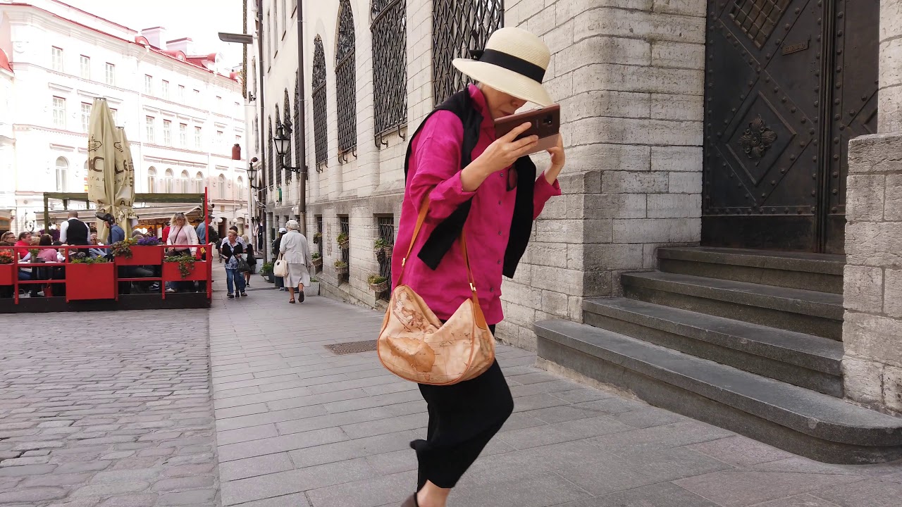 Tallinn, Estonia, Harju-Viru street walking tour