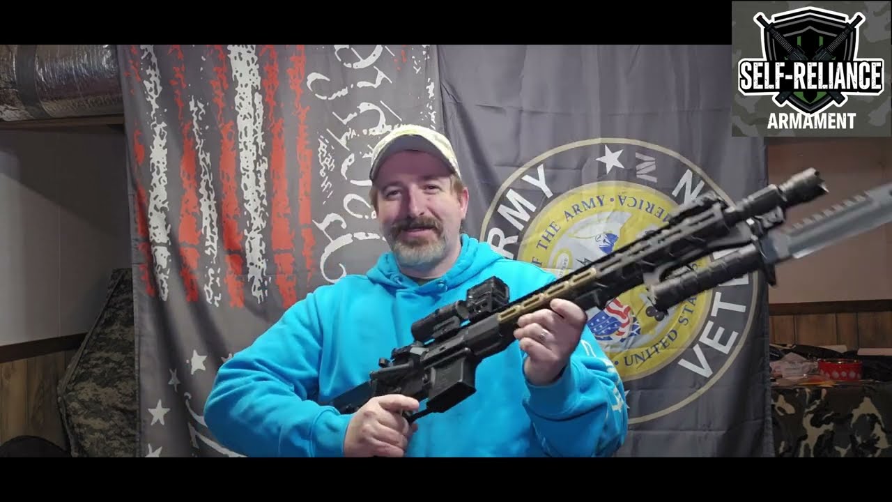 SRA Episode 35 MLok Full Length Rail Bayonet Lug Sig Sauer Bayonet Lug