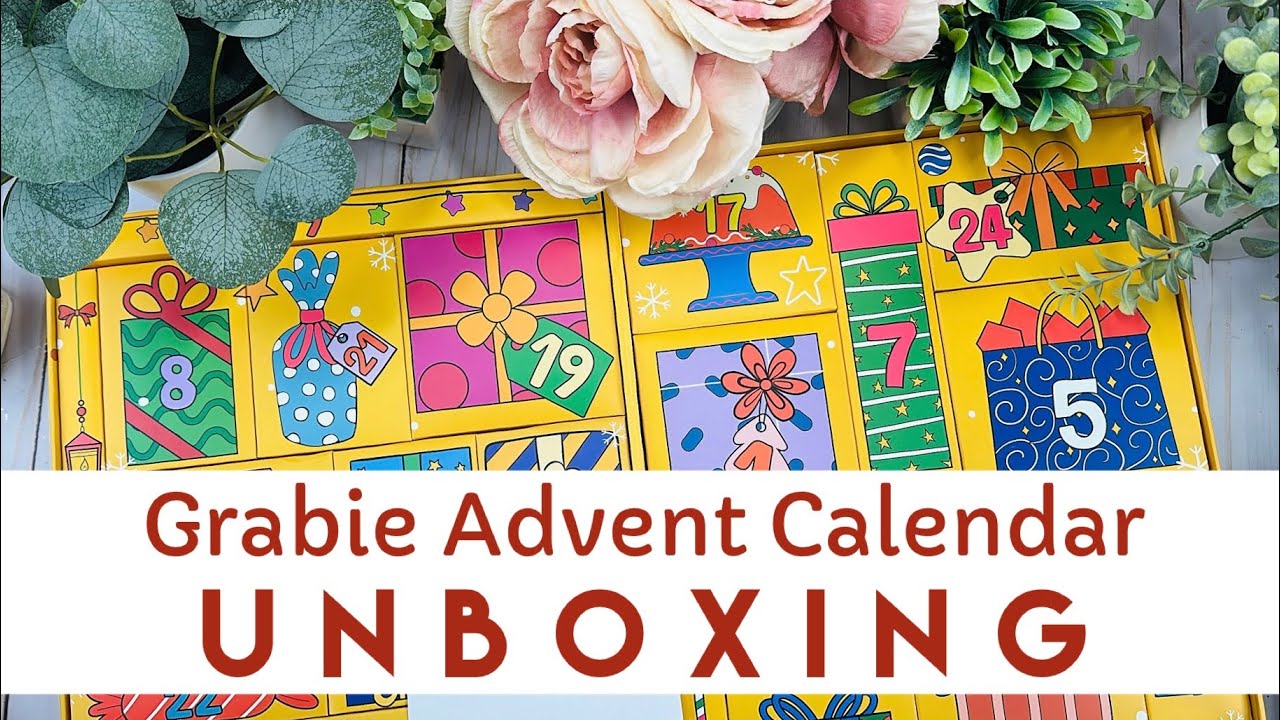 Grabbie Art Advent Calendar Unboxing