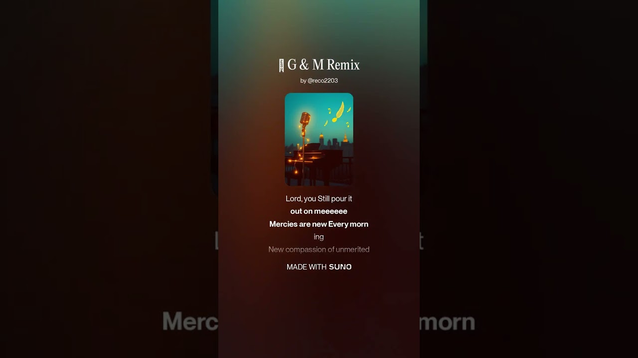 🎹 G & M Remix