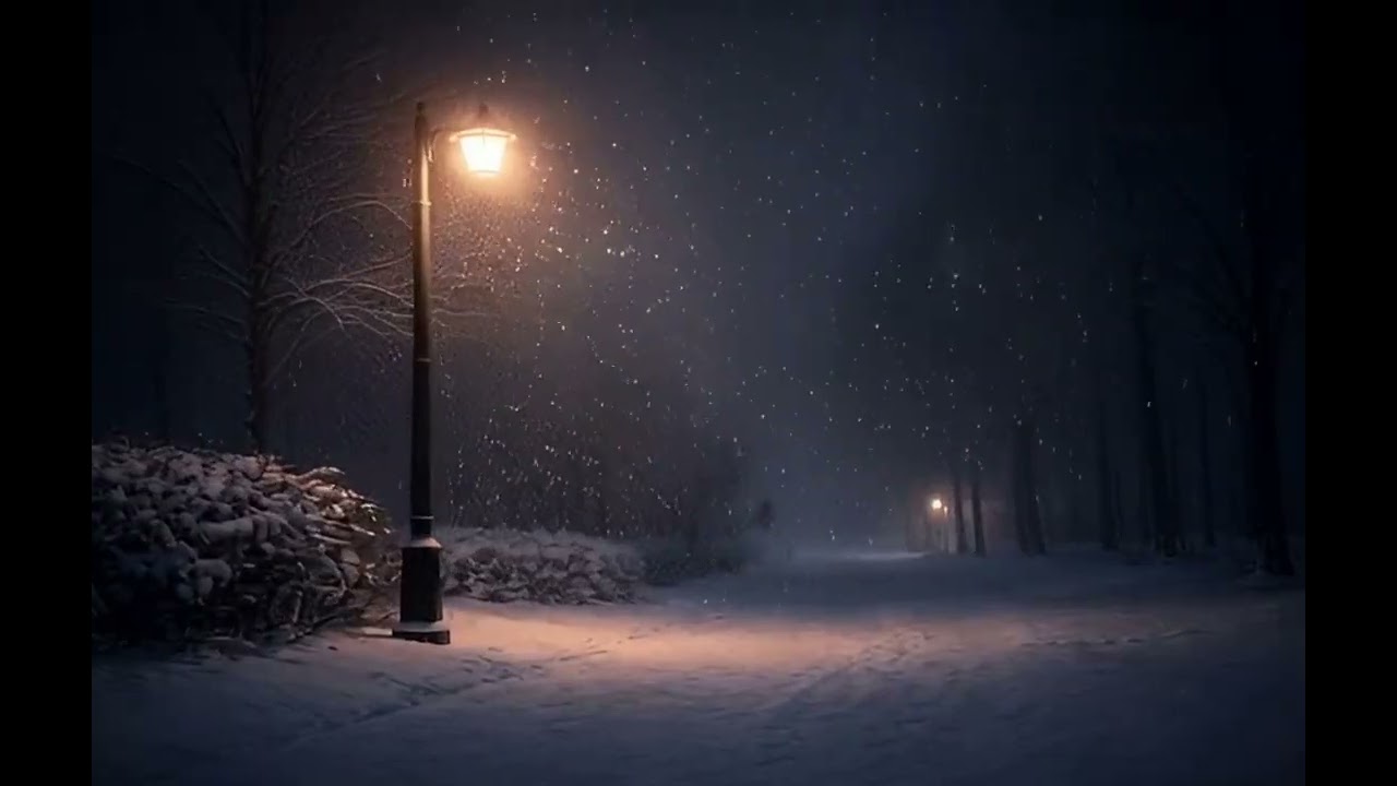 45 Minute Relaxing Snowfall