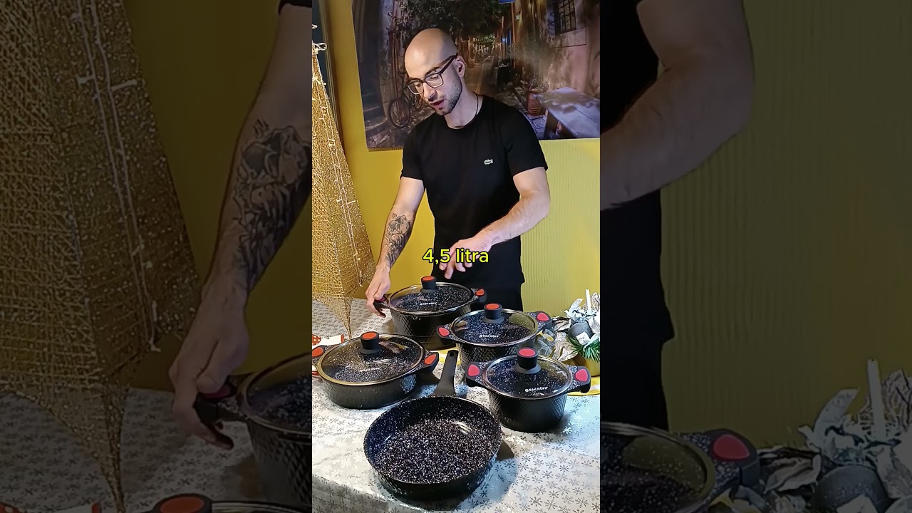 Najwyższej jakości garnki ( oraz patelnia ) w jednym zestawie...