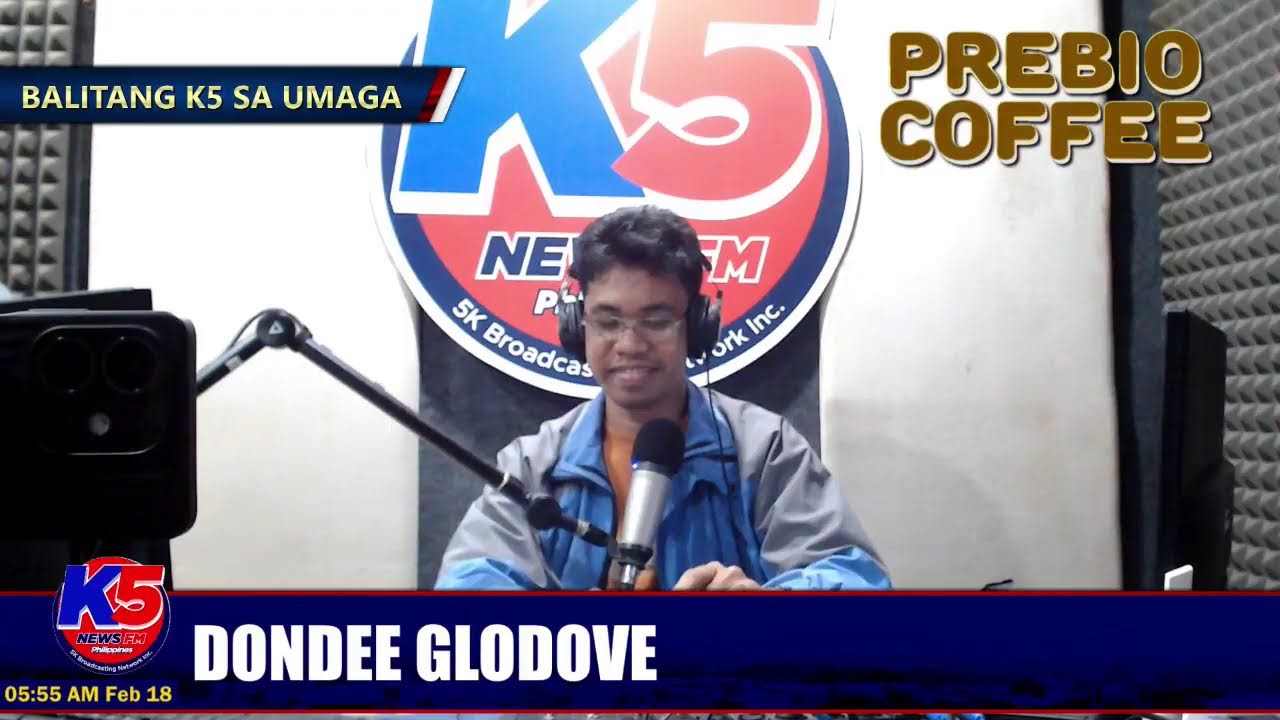 K5 News FM Bayawan Digital News Live Stream | Balitang K5 sa Umaga hosted by K5 Dondee Glodove