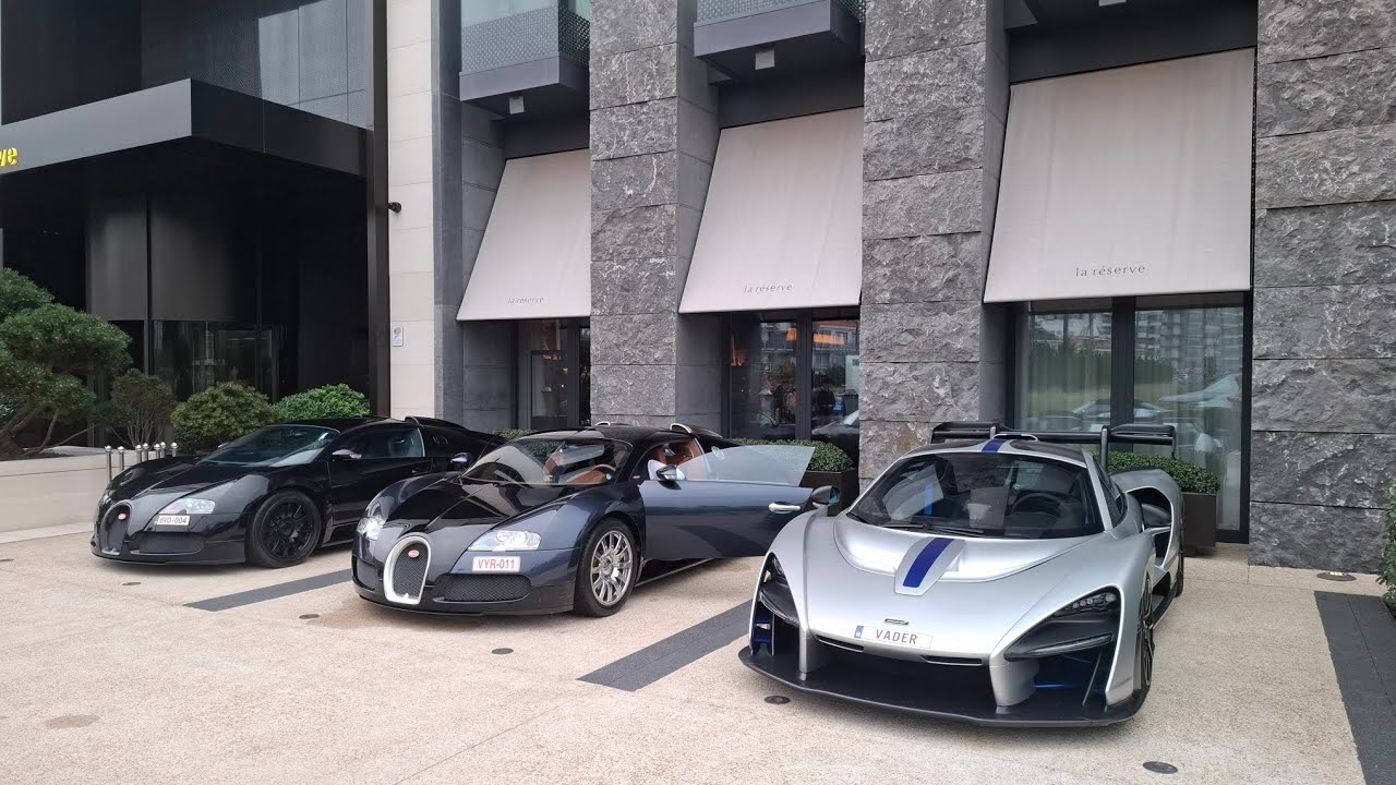 CARS AT LA RESERVE | MCLAREN SENNA, BUGATTI VEYRON, POLICE CHASES