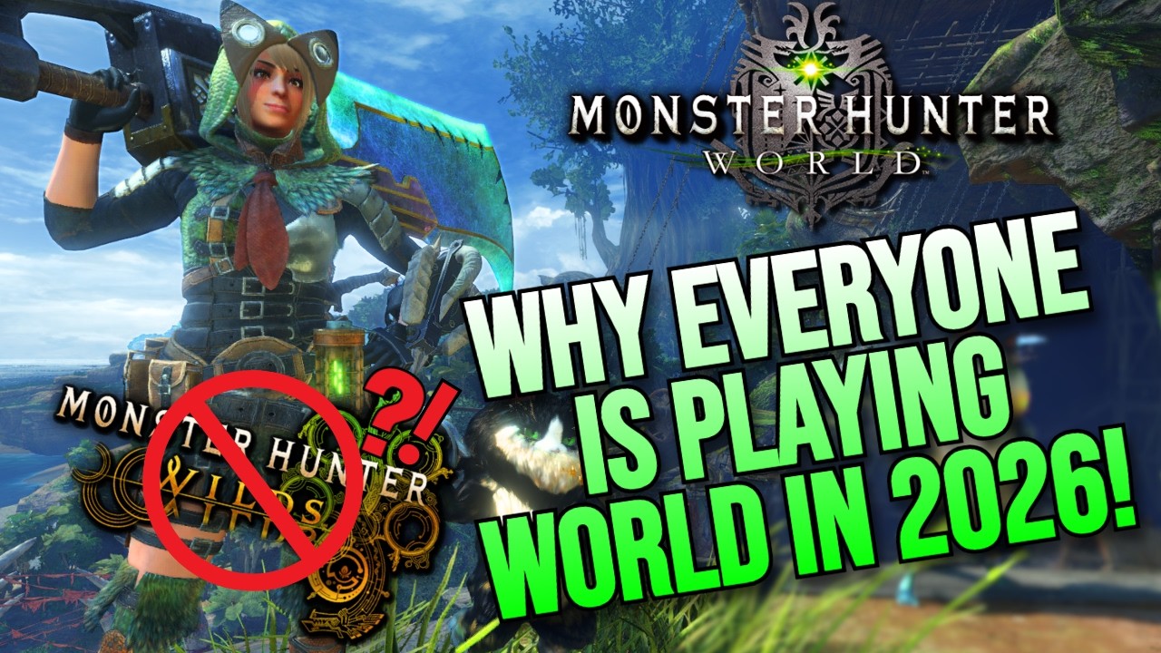 Почему все играют в Monster Hunter World в 2026 году