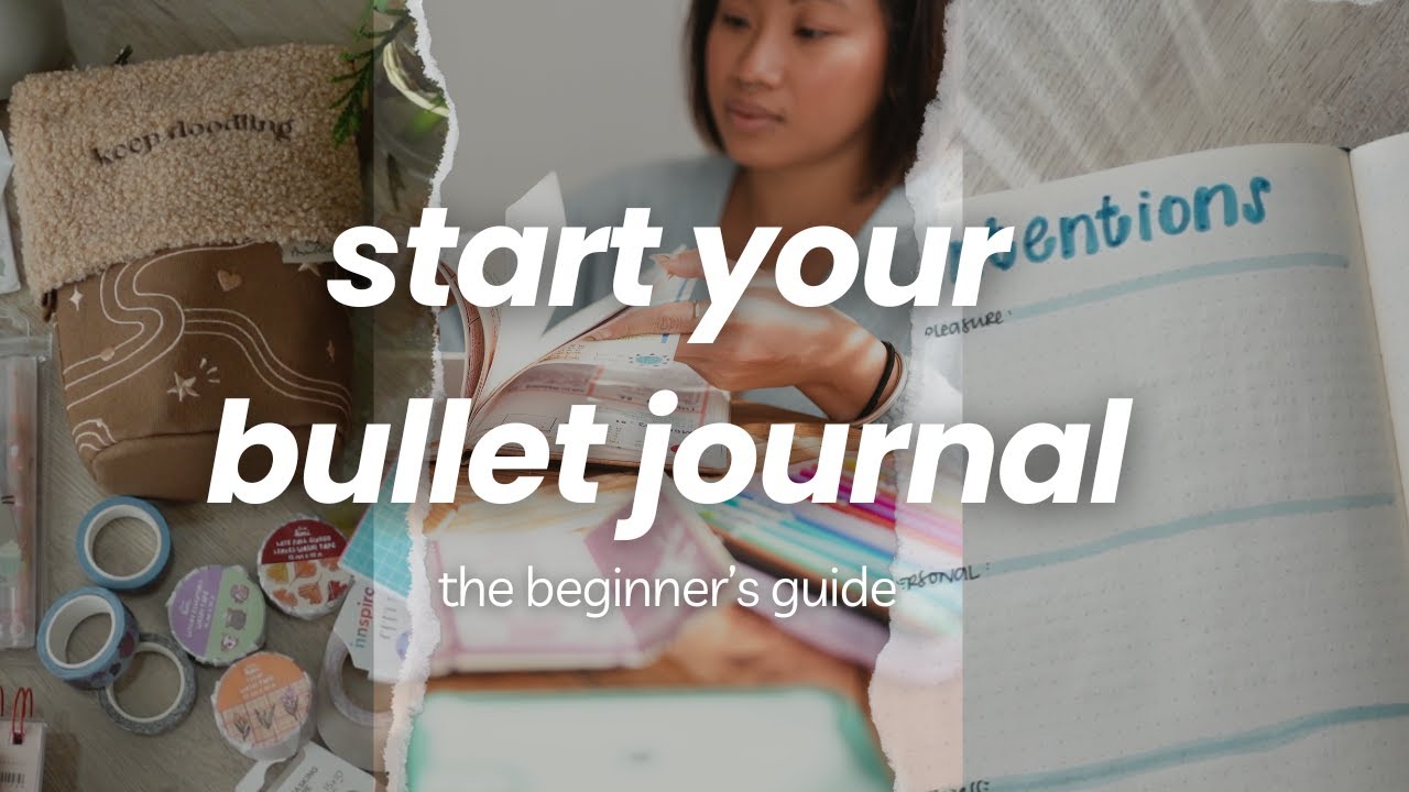 How to start a bullet journal (for beginners) | creative ideas, finding a system, easy set-up