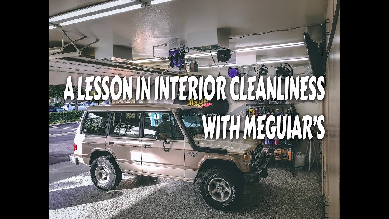 Meguiar's helps clean the interior of my Montero