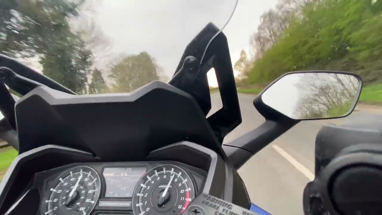 2022 Honda Forza 125 Quick Onboard Clip (Only 150 miles Break in) 70mph Comfortably. 19st rider 😓😂