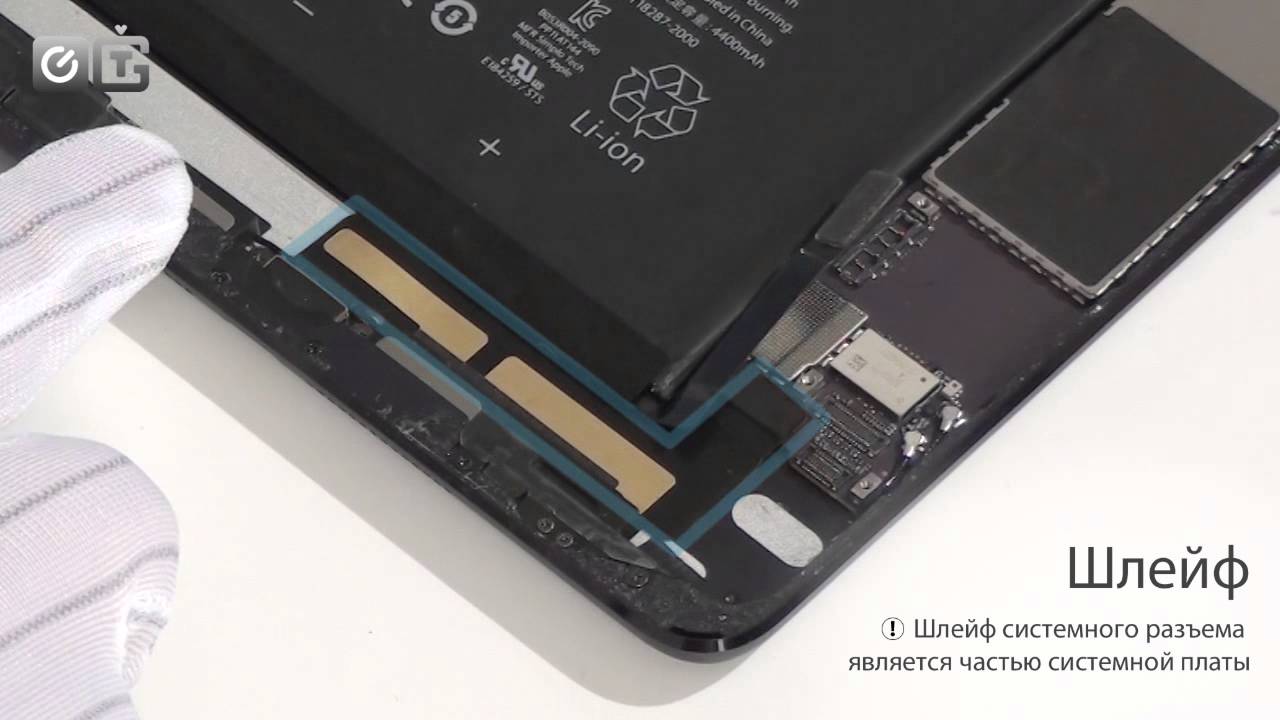Apple iPad mini - как разобрать айпад и технический обзор