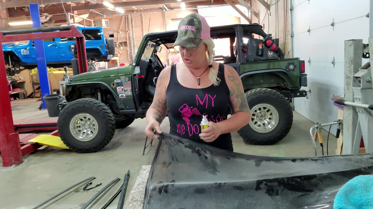 Bestop Soft Top Zipper cleaner how to