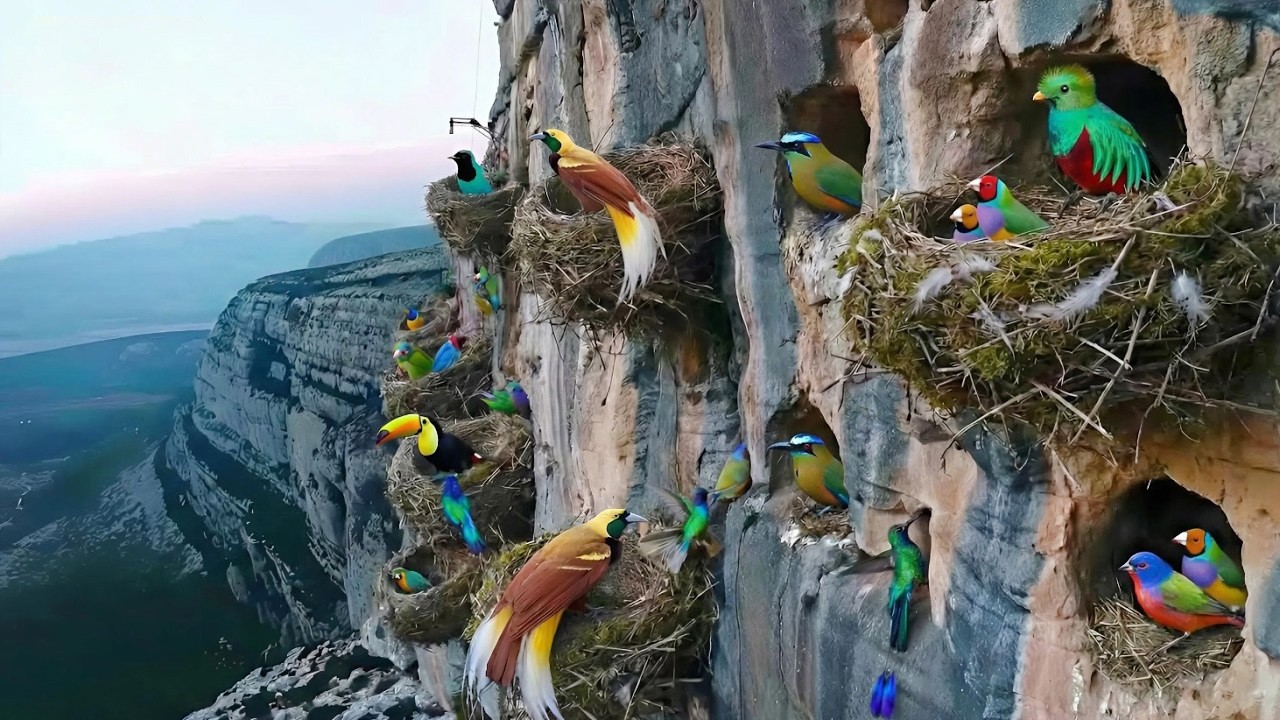 Nidos de aves increíblemente hermosos | Top 15 maravillas de la arquitectura natural 