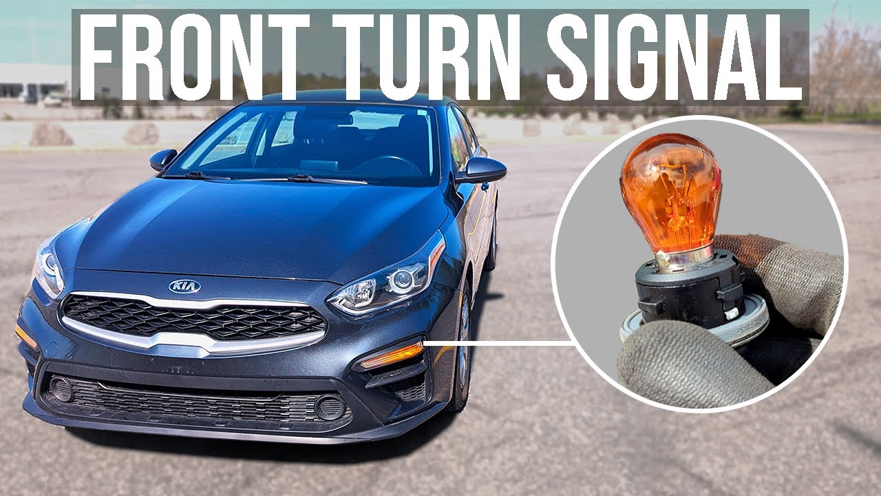 How to Replace Front Turn Signal Bulb - Kia Forte (2019-2021)
