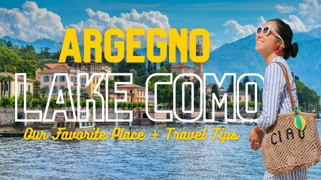 OUR FAVORITE PLACE IN LAKE COMO ITALY (2024) | Argegno Market Day +Travel Tips | Tremezzo Menaggio