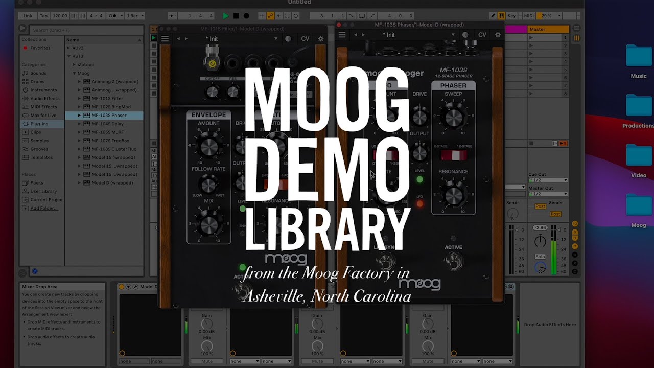 Moogerfooger Effects Plug-ins | CV Interconnectivity