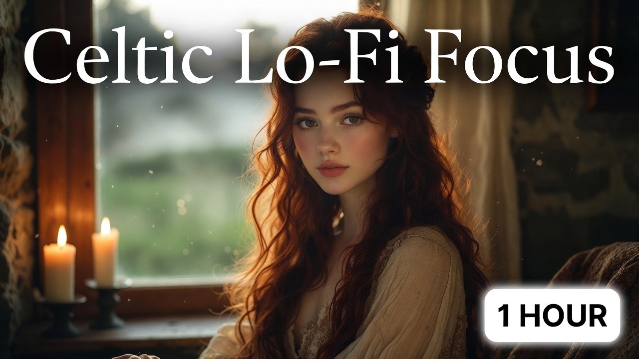 Misty Highlands ☁️ Celtic Lo-Fi Music for Study, Reading & Calm Focus (1 Hour)