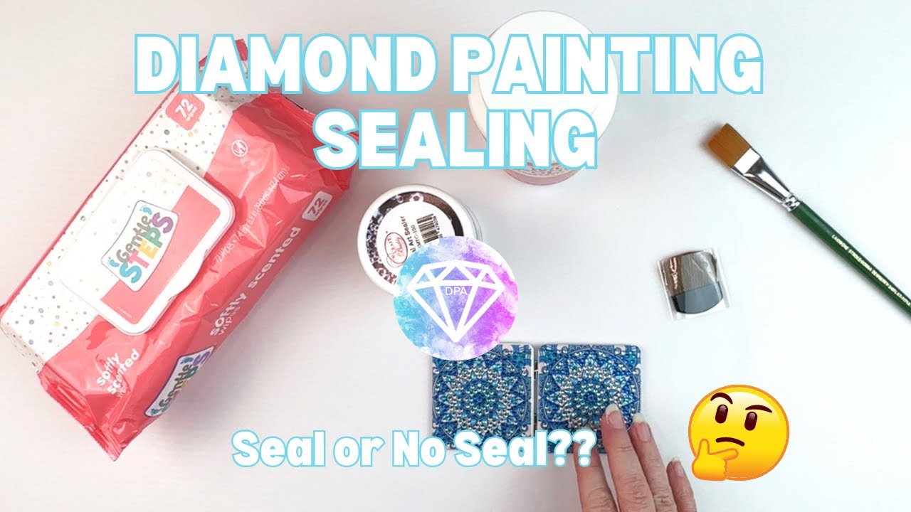 Should You Seal Your Diamond Paintings? | Diamond Painting Tools & Tips