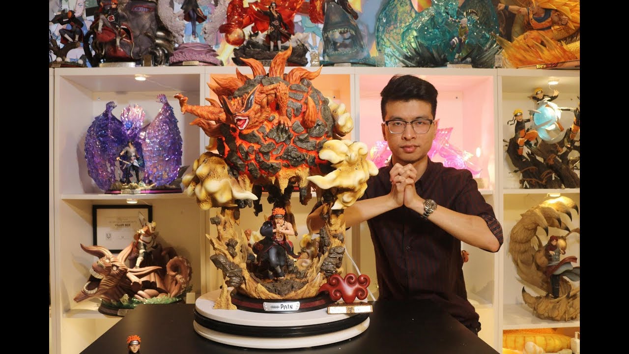 Naruto, Surge Pain Akatsuki Resin Statue Unboxing.