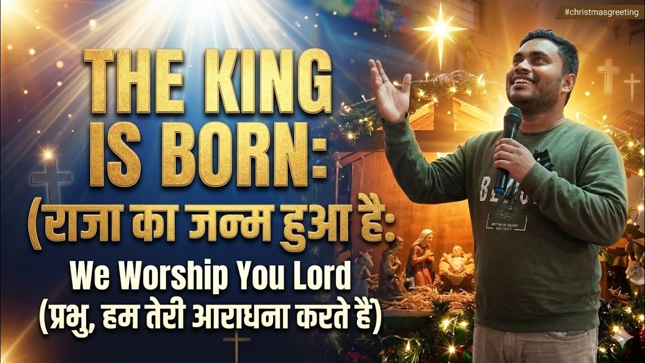We worship you lord#christmasgreeting हम आराधना करते हैं खुदा तेरी