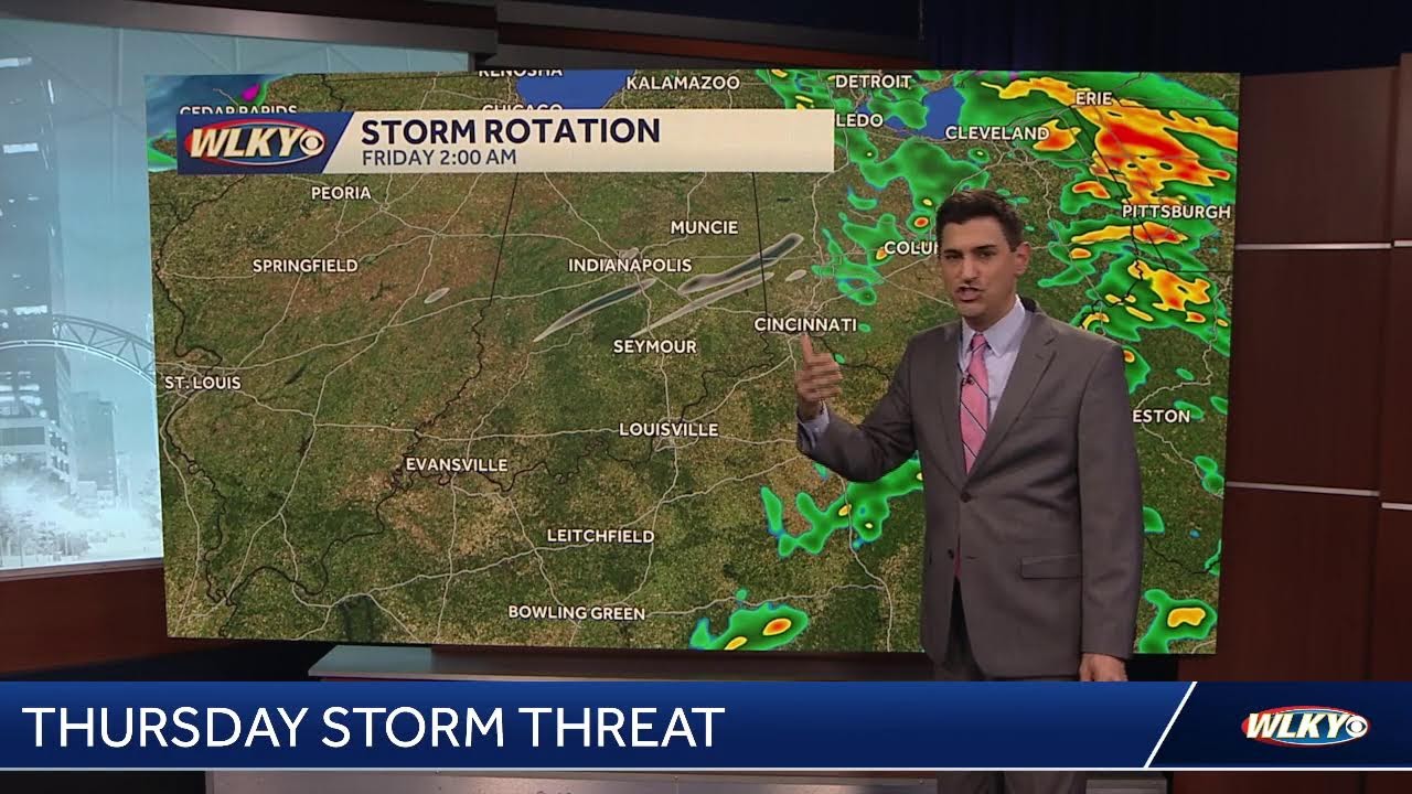LIVE | Louisville area Thursday storm potential