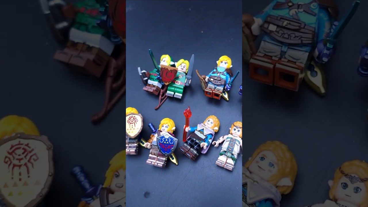 #LEGO #LegendofZerlda #BreathoftheWild #N64 Линк #Минифигурка DT8906 #Пиратская копия #Digger318 ...