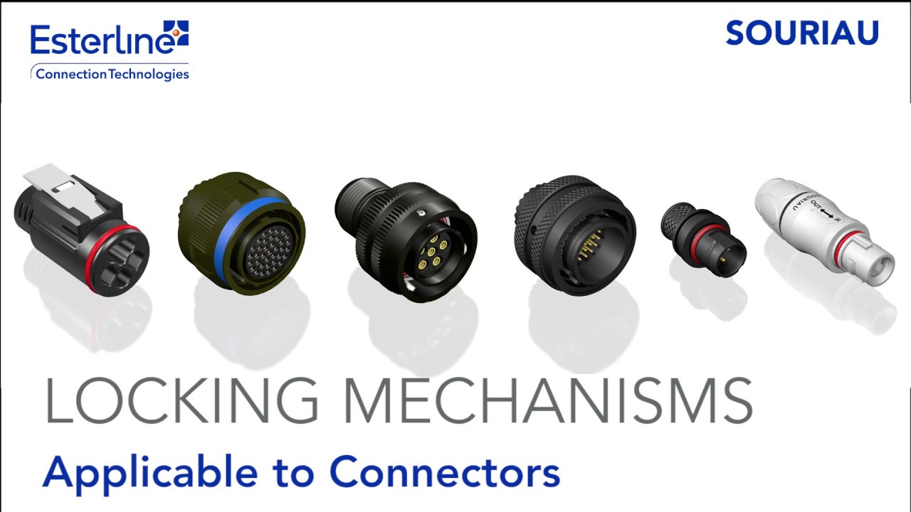 Locking Mechanisms Applicable to Connectors