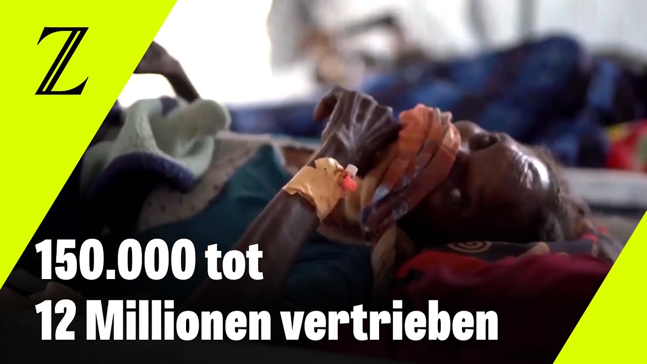 150.000 Tote, 12 Millionen Vertriebene: So katastrophal ist die Lage im Sudan