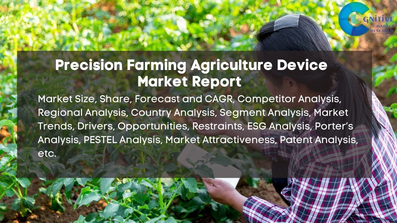 Precision Farming Agriculture Device Market Report 2024 | Forecast, Market Size & Growth